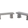 Lemax 74236 - Plaza Bench, Set Of 2 - Misc. Accessories