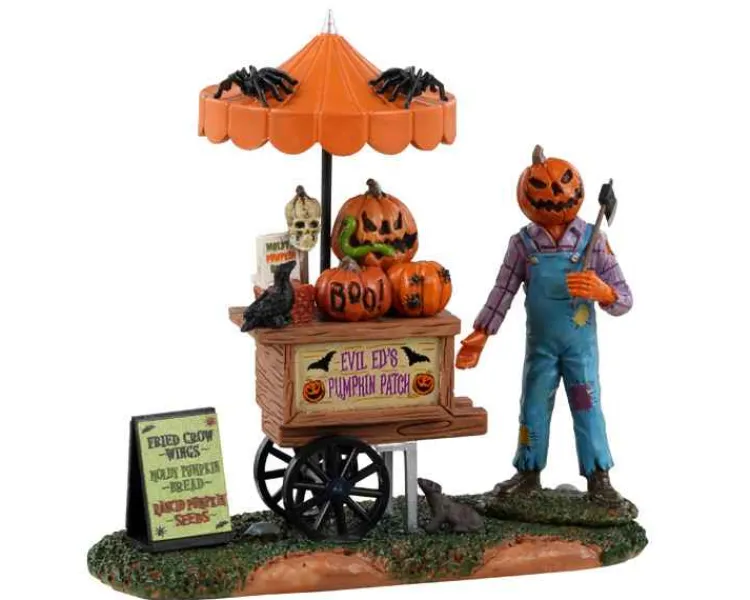 Lemax 33611 - Pumpkin Patch Vendor - Spooky Town Accessories