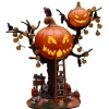 Lemax 14856 - Pumpkin Tree House, Battery-Operated (4.5V) - Spooky Town Accessories