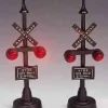 Lemax 34954 - Railway Stop Light, Set Of 2, Battery-Operated (4.5V) - Christmas Village Misc. Accessories