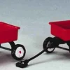 Lemax 44175 - Red Wagons, Set Of 2 - Christmas Village Misc. Accessories