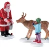 Lemax 92752 - Reindeer Goodies, Set Of 3 - Figurines