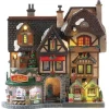 Lemax 85315 - River Moor's Christmas Street Festival, Battery-Operated (4.5V) - Facades
