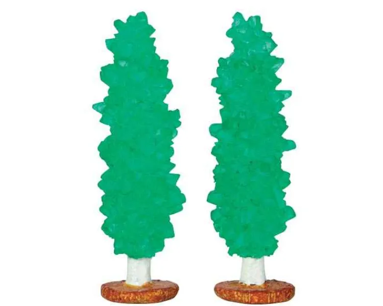 Lemax 64113 - Rock Candy Tree, Set Of 2 - Sugar N Spice Accessories