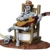 Lemax 22003 - Rocking Chair Skeleton - Spooky Town Halloween Village Figurines