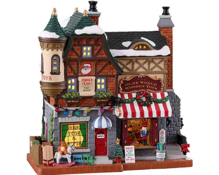 Lemax 15798 - Santa's List Toy Shop - Caddington Village Christmas Houses & Buildings