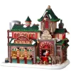 Lemax 25926 - Santa's Reindeer Stables, Battery-Operated (4.5-Volt) - Santa's Wonderland
