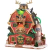 Lemax 15793 - Santa's Reindeer Training Academy, Battery-Operated (4.5V) - Santa's Wonderland