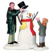 Lemax 52352 - Sharp-Dressed Snowman, Set Of 2 - Christmas Figurines