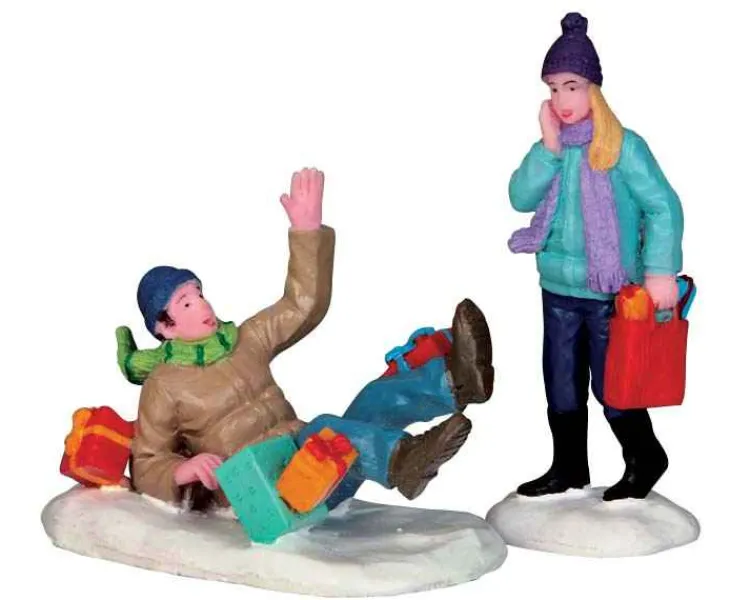 Lemax 52360 - Shopping Date, Set Of 2 - Christmas Figurines