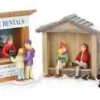 Lemax 03849 - Skate Rentals, Set Of 3 - Christmas Village Table Pieces