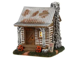 Lemax 34081 - Skeleton Cottage, Battery-Operated (3V) - Spooky Town Accessories