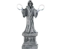 Lemax 94489 - Skeleton Lamp, Battery-Operated (4.5-Volt) - Spooky Town Accessories