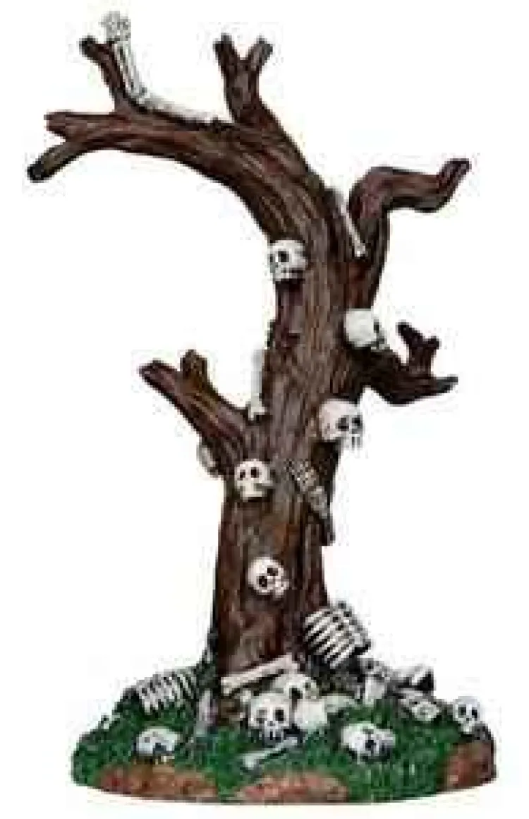 Lemax 33003 - Skeleton Tree - Spooky Town Halloween Village Accessories