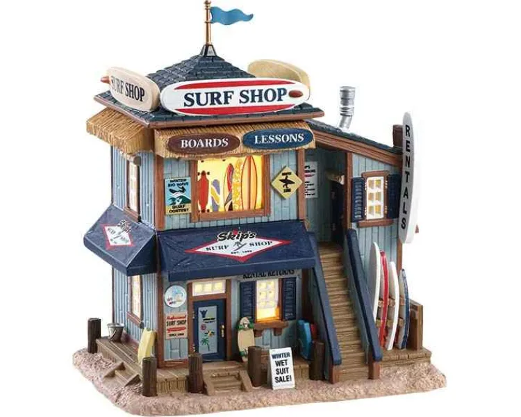 Lemax 85339 - Skip's Surf Shop - Plymouth Corners