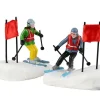 Lemax 22130 - Slalom Stars, Set Of 2 - Christmas Village Figurines