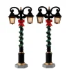 Lemax 34090 - Splendid Lights, Set Of 2, Battery-Operated (4.5-Volt) - Misc. Accessories