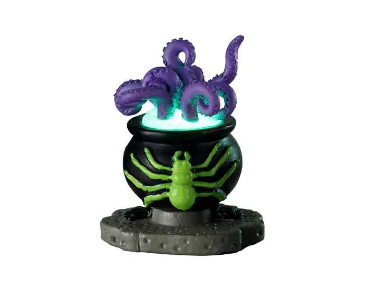 Lemax 24941 - Spooky Cauldron, Battery-Operated (4.5-Volt) - Spooky Town Halloween Village Accessories