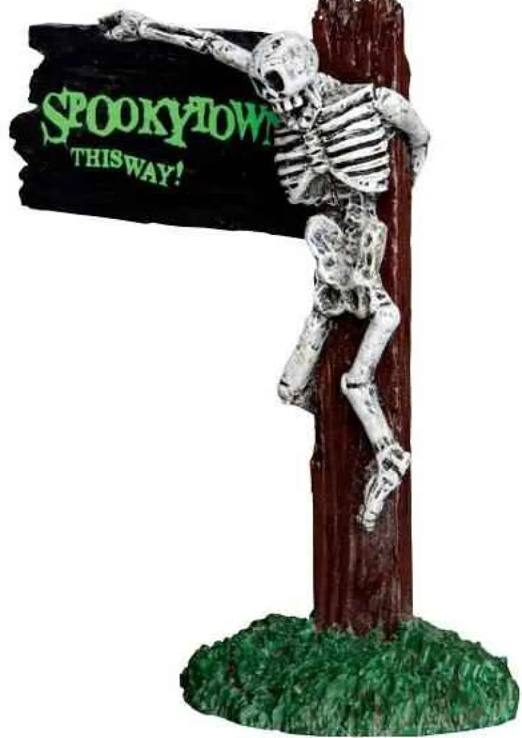 Lemax 44743 - Spooky Town This Way - Spooky Town Halloween Village Accessories