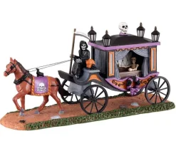Lemax 13551 - Spooky Victorian Hearse - Spooky Town Halloween Village Accessories