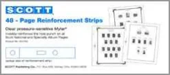 Scott Square Hole Page Reinforcement Mylar