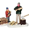 Lemax 52323 - Stacking Firewood, Set Of 2 - Christmas Figurines