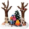 Lemax 04224 - Staying Warm, B/O (4.5V) - Christmas Village Table Pieces