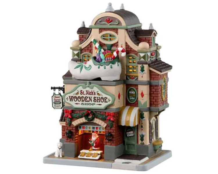 Lemax 35069 - St. Nick's Wooden Shoe Shop - Caddington Village