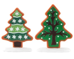 Lemax 04766 - Sugar Cookie Trees, Set Of 2 - Misc. Accessories