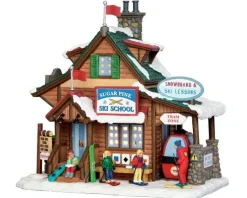 Lemax 55940 - Sugar Pine Ski School - Vail Village Christmas Houses & Buildings