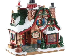 Lemax 75292 - The Claus Cottage, Battery-Operated (4.5V) - Santa's Wonderland