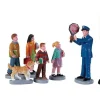 Lemax 92753 - The Crossing Guard, Set Of 8 - Figurines
