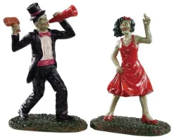 Lemax 92730 - The Dancing Dead, Set Of 2 - Spooky Town Figurines