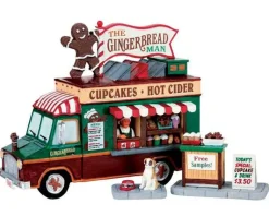 Lemax 63278 - The Gingerbread Man, Set Of 3 - Sugar N Spice Accessories