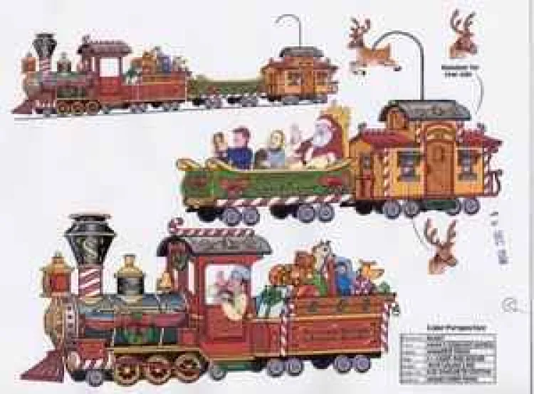 Lemax 04232 - The Starlight Express, Battery-Operated Only - Does Not Work With Adapter - Christmas Village Trains & Vehicles