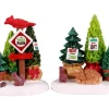 Lemax 14844 - Tree Farm Display, Set Of 2 - Misc. Accessories