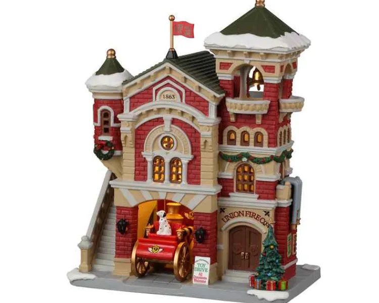 Lemax 25885 - Union Fire Co. - Caddington Village Christmas Houses & Buildings