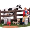 Lemax 13563 - Victorian Dairy Farmer - Table Pieces