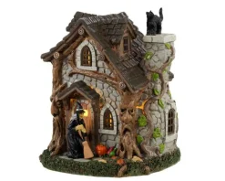 Lemax 34079 - Wanda's Cottage, Battery-Operated (3V) - Spooky Town Accessories