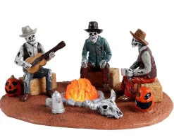 Lemax 14827 - Warming Their Bones, Battery-Operated (4.5V) - Spooky Town Accessories