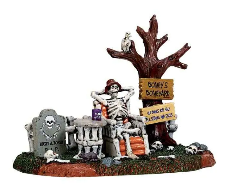 Lemax 73296 - Welcome To The Boneyard - Spooky Town Accessories