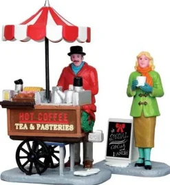 Lemax 42263 - Winter Refreshments, Set Of 2 - Christmas Village Figurines