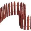 Lemax 84813 - 18" Wired Wooden Fence - Christmas Village Misc. Accessories