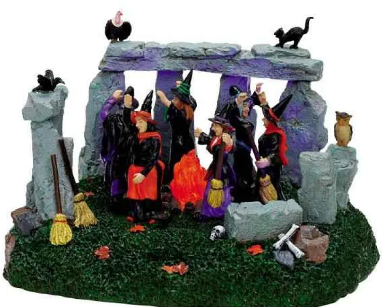 Lemax 74596 - Witches' Coven - Spooky Town Halloween Village Accessories