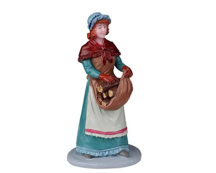 Lemax 22114 - Wood For The Fire - Christmas Village Figurines