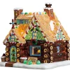 Lemax 75178 - Yule Log Cabin, Battery-Operated (4.5V) - Sugar N Spice Houses