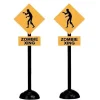 Lemax 74218 - Zombie Crossing, Set Of 2 - Spooky Town Accessories